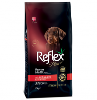 Reflex Plus Puppy Medium & Large Kuzu Etli ve Pirinçli 15 kg Köpek Maması kullananlar yorumlar